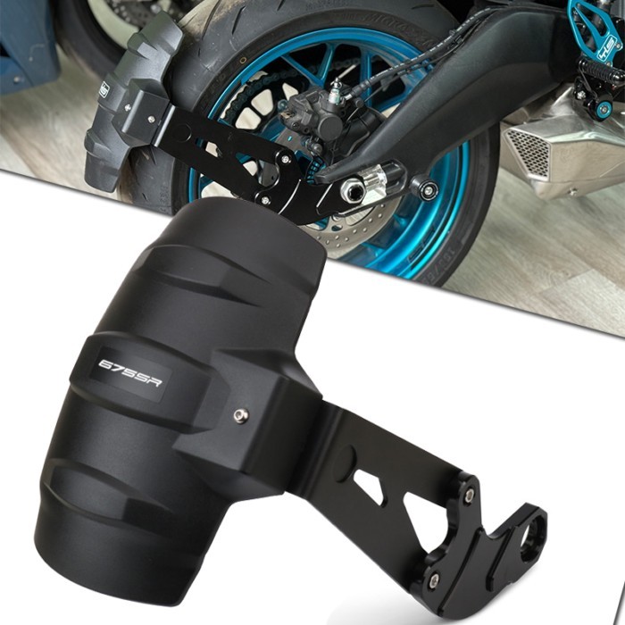 Fit For 675SR 675SR-R 675NK 675 SR SR-R NK 675SRR 2024 2025 Motorcycle Rear Fender Mudguard Mudflap