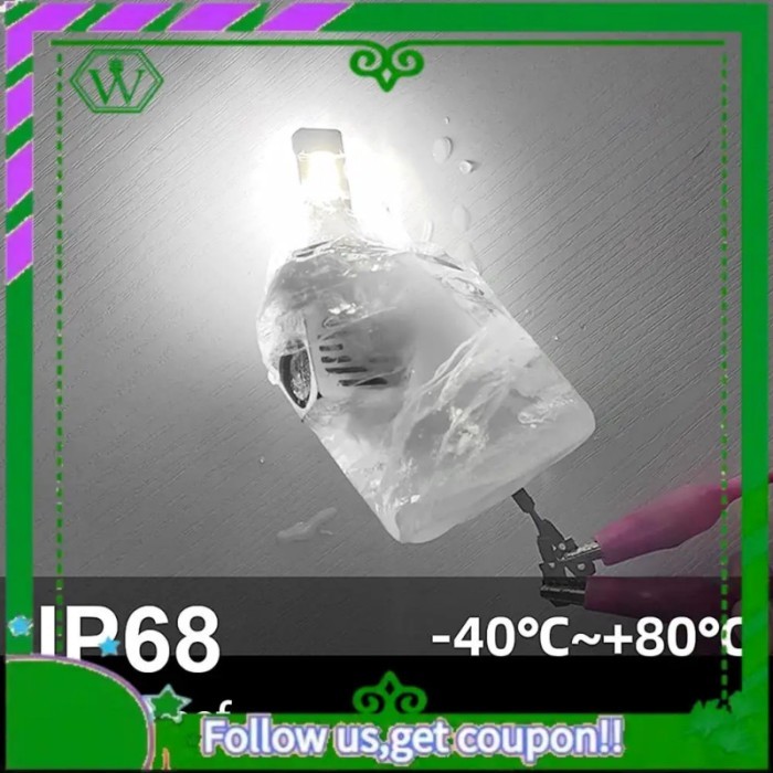 AC34-H11 H8 H9 H16 LED Headlight Bulbs 12000Lm Per Set 6500K Cool White Wireless Headlight LED Bulb