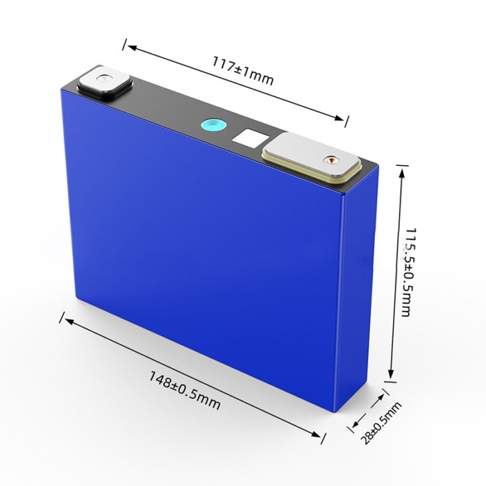 4PCS 3.2V 52AH LiFePO4 Battery Grade A Lithium Iron Phosphate Cell Energy Storage Battery New 0 Cyc