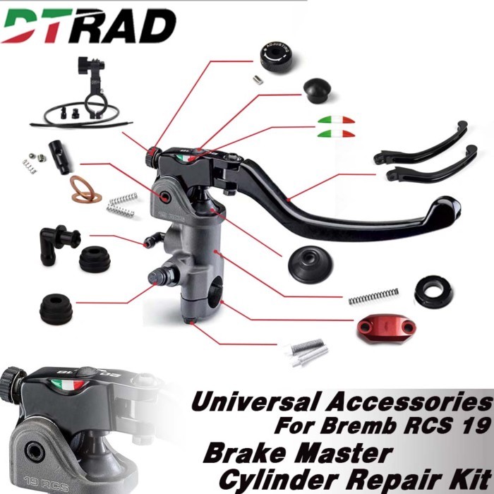 RCS 19 RCS19 Universal Accessories Front Brake Pump Master For Bremb Cylinder Replacement Kit Brake