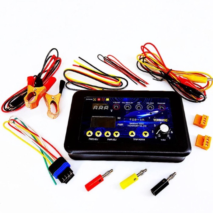 TDB-3A Automobile Ignition Coil Injector Solenoid Valve Detector Idle Stepper Motor Fault Tester Si