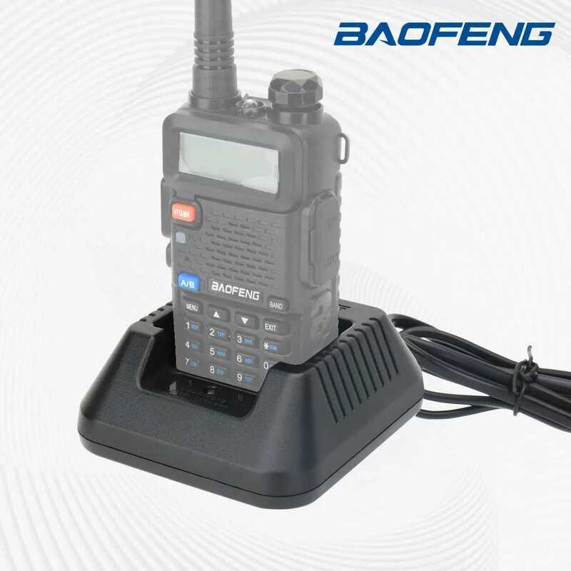 ▥ Uv-5R Desktop Base Battery Charger For  Uv5r Uv5re Uv5ra Two Way Radio