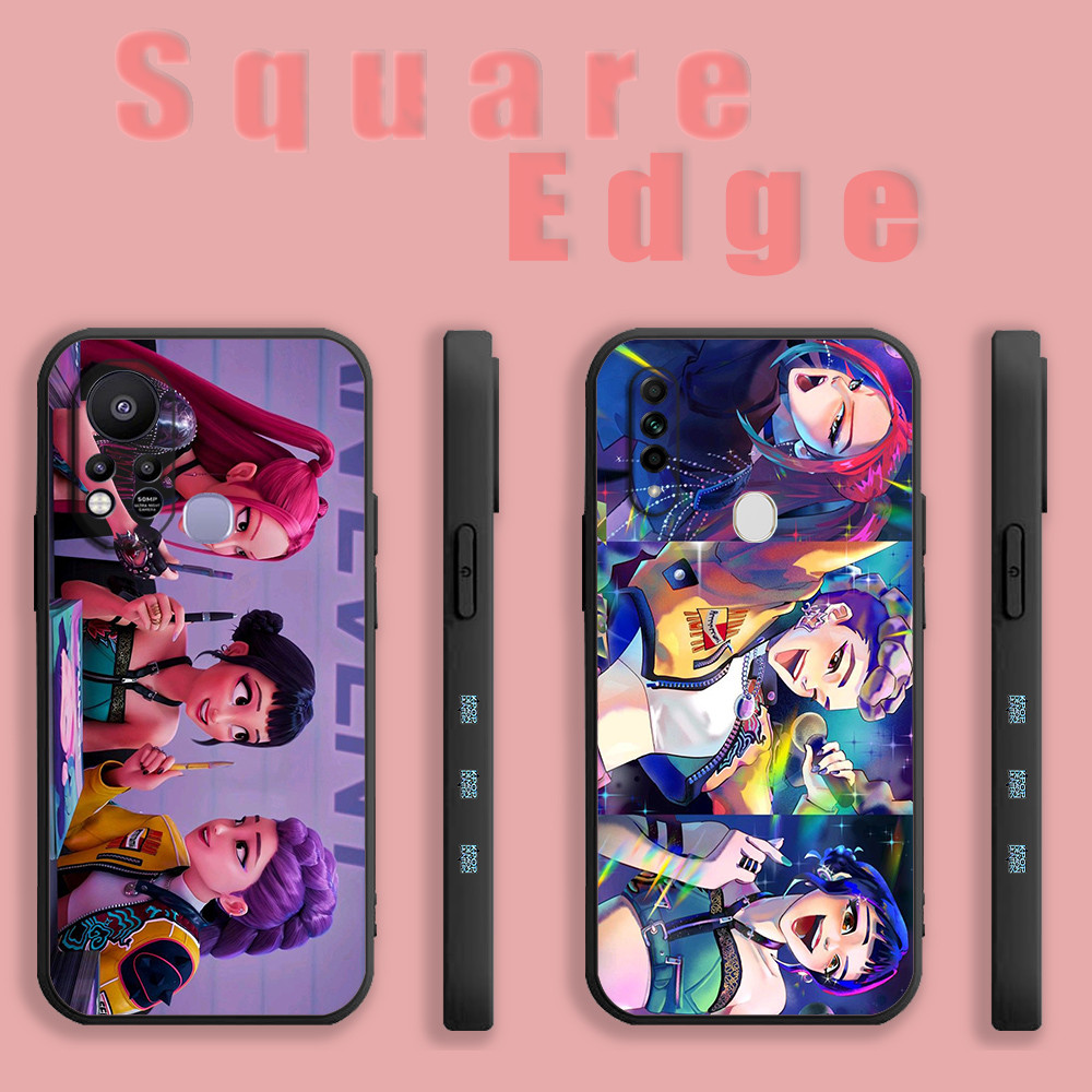 สําหรับXiaomi 13 Ultra C65 F5 Pro C51 X5 F3 14 Pro 13 Ultra X6 Pro Kpop Demon Huntersสีชมพูสุนทรียศา