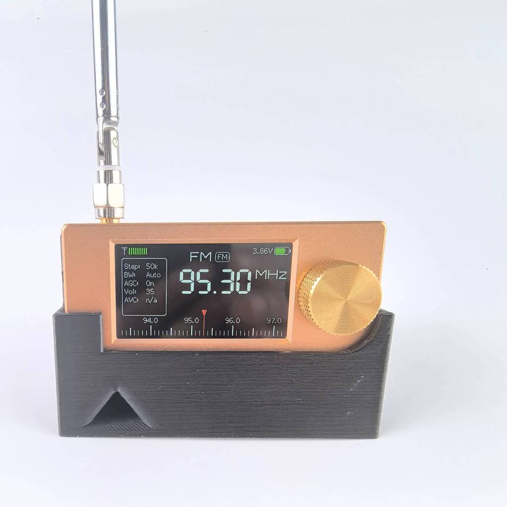CNC Metal Gold color ATS MINI Pocket SI4732 วิทยุ DSP Full Band Mini Receiver