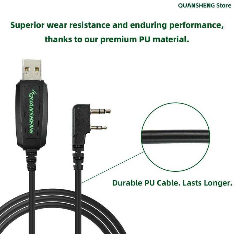 ▥ สายโปรแกรม USB UV K5 8 K6 5R Plus Tk11 พร้อมแผ่น CD สำหรับวิทยุสื่อสาร  21Pr