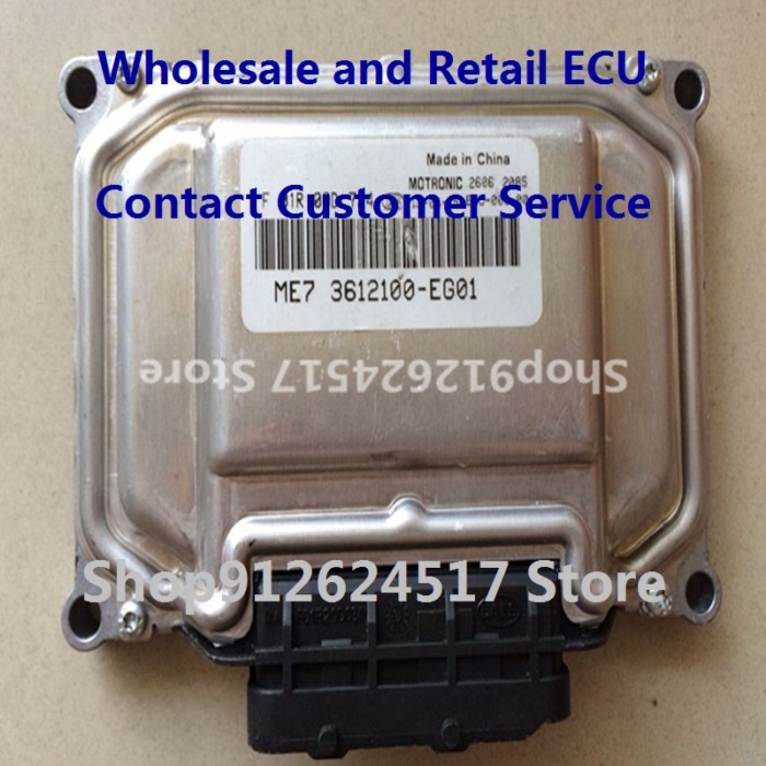 Electronic Control Unit Car Accessories ME7 ECU For/Dongfeng F01R00D724 3612100-EG01 F01RB0D724/F01
