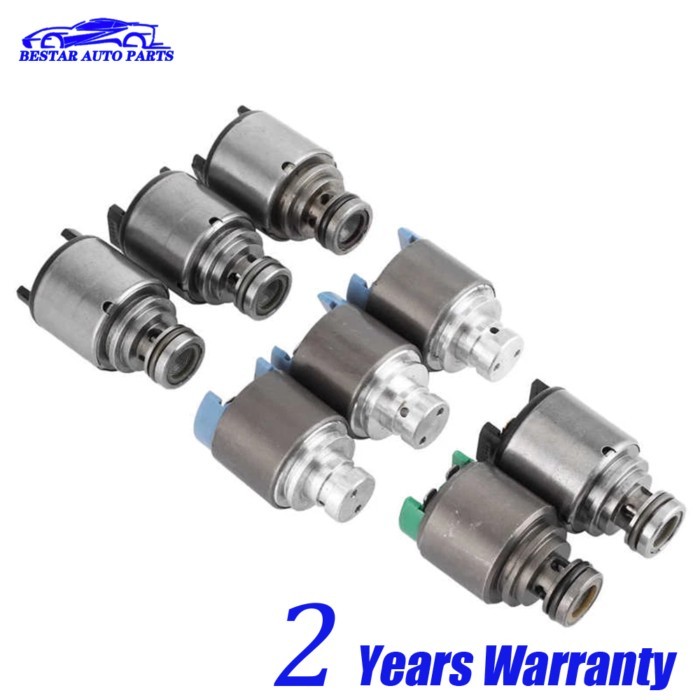 8PCS/Set Transmission Solenoids 5HP24 For BMW 740i 525i X5 4.4i Jaguar XJ8 XK8 4.0L Car Accessories