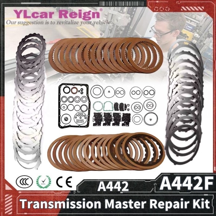 A442F A442 Automatic Transmission Rebuild Master Overhaul Repair Kit Seals Gaskets Friction Plates