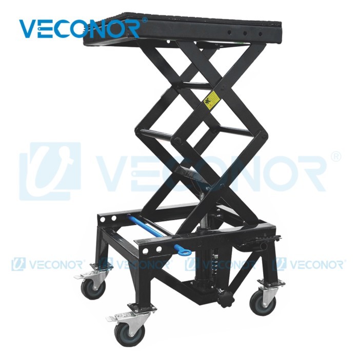 VECONOR Motorcycle Scissor Hydraulic Lift Table Tool Scissor Jack Lift Platform for Motorcycle Lift