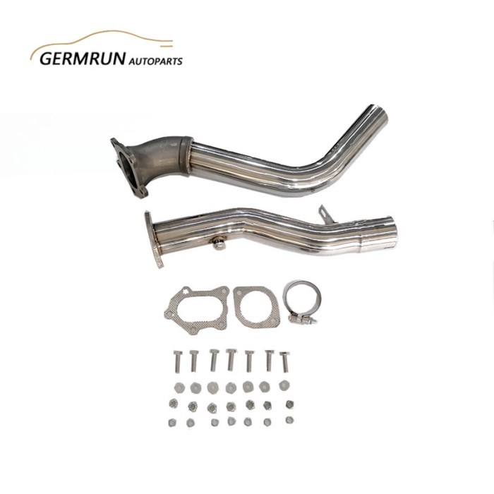 3" Exhaust Downpipe For SUBRU 02-07 Imprez WRX EJ205 EJ225 STi EJ257 2.0T 2.5T