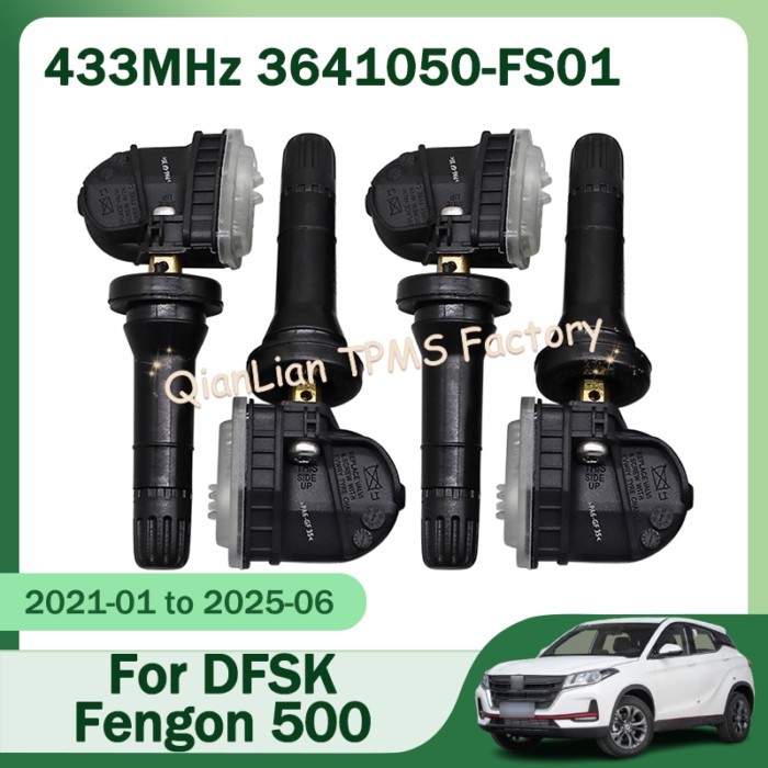 4pcs/Lot 3641050-FS01 TPMS Tire Pressure Monitor System For DFSK Fengon 500 580 580Pro E3 S560 S580