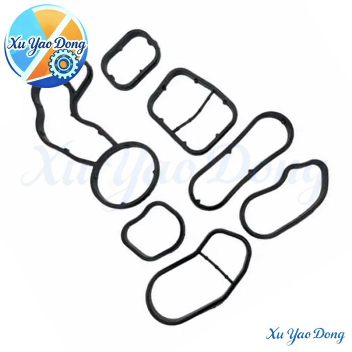 Engine Oil Filter Oil Cooler Gasket For BMW F52 F45 F46 F49 F39 MINI F54 F55 F56 F57 F60 B38 B48 11