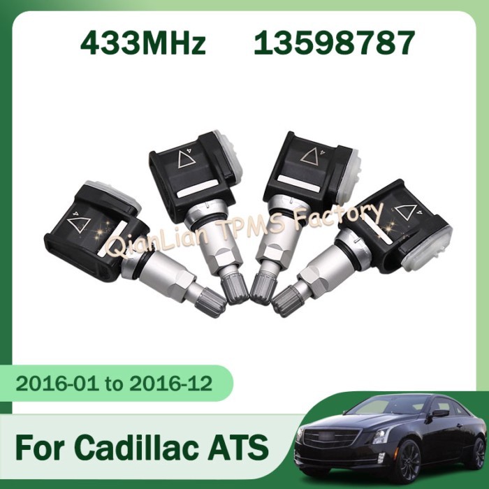 1/4pcs 13598787 Tire Pressure Monitor Sensor TPMS For Cadillac ATS CTS 2016 Tyre Pressure Sensor