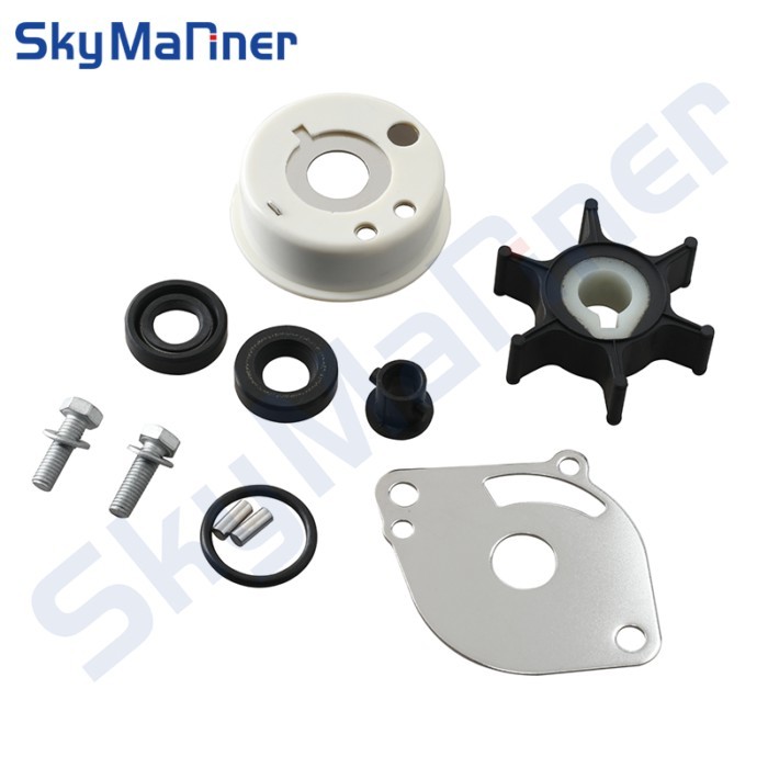 6A1-W0078 Water Pump Impeller Repair Kit for Yamaha Outboard Engine 2T 2HP 6A1-W0078-02 6A1-W0078-0