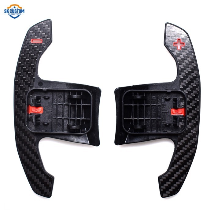 Carbon fibre steering wheel paddle shifters for BMW M5 F90 F97 F98 X3 G01 X4 G02 X5 G05 X6 G06 G29