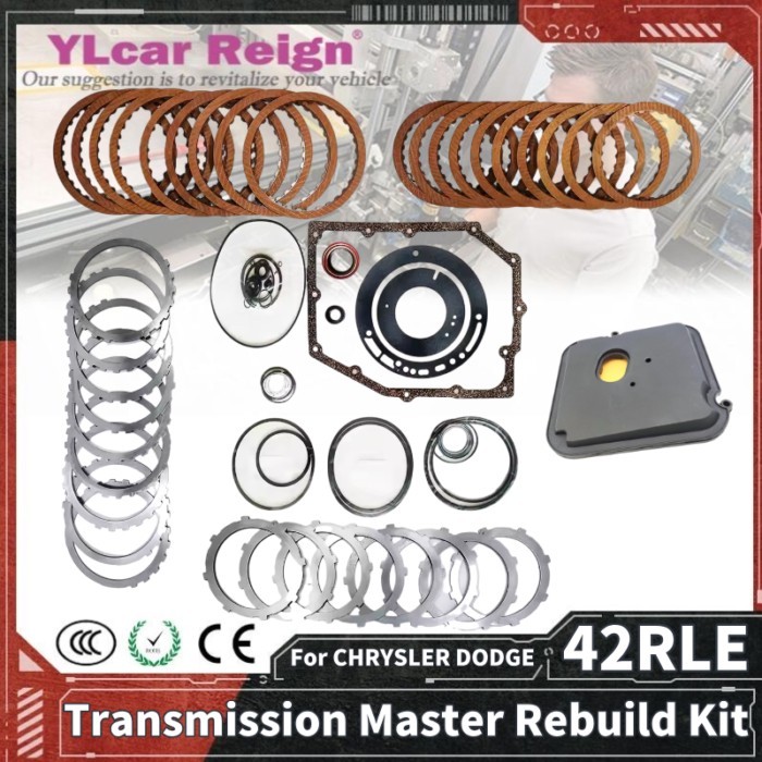 42RLE Automatic Transmission Master Rebuild Kit Overhaul Repair Kit Filter For MITSUBISHI CHRYSLER
