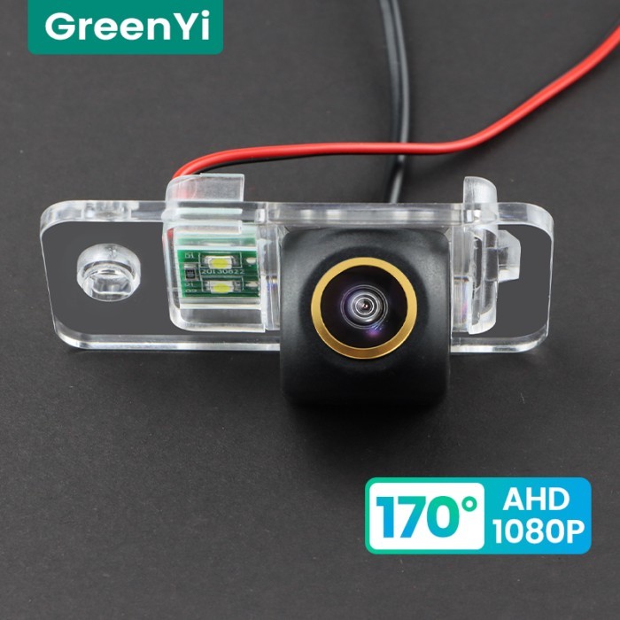 GreenYi 170° HD 1080P Car Rear View Camera for Audi Q7 S8 A6L A4 A3 S5 A8L 2009-2015 Night Vision R
