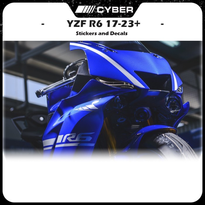 For Yamaha YZFR6 YZF-R6 R6M Full Car Sticker Set Motorcycle Fairing Shell Sticker Decal OEM Replace