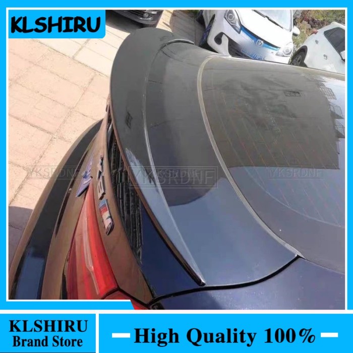 High quality ABS Car Styling X6 E71 Rear Spoiler Trunk Wing for BMW X6 E71 M-Performance Style 2008