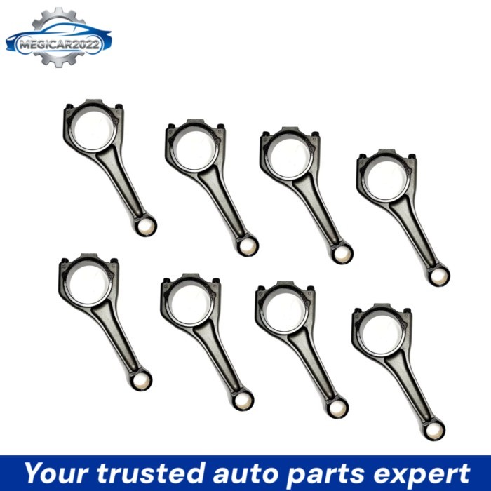 8pcs AJ133 Engine Connect Rods For Jaguar XJ XJR XF XFR XK XKR Land Rover LR4 V8 5.0L