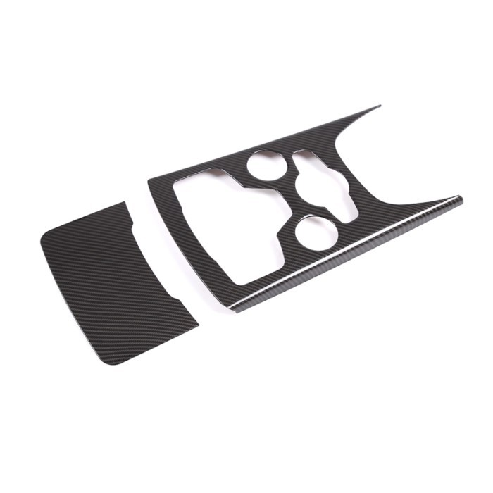ABS Carbon Fiber For Alfa Romeo Stelvio 2020-22 Car Central Control Shift Panel Decorative Sticker
