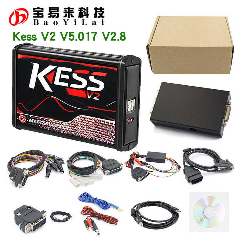 KESS V2 รุ่นยุโรป PCB สีแดงสําหรับ V5.017 KSue V2.8 ไม่มีโทเค็นคุณภาพสูง