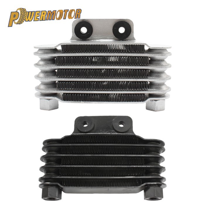 Oil Cooler for Motorcycle Water Cooled 65ml Oil Radiator For 100cc to 250cc ATV Dirtbike Enduro Mot