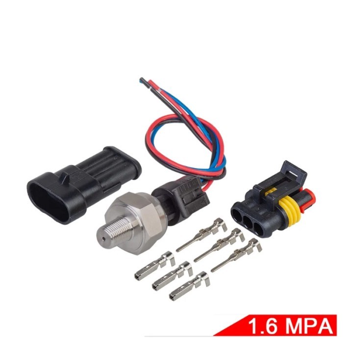 Universal 5V 16BAR NPT1/8 Oil Fuel Diesel Air Gas Water Import Ceramic Pressure Sensor Transmitter