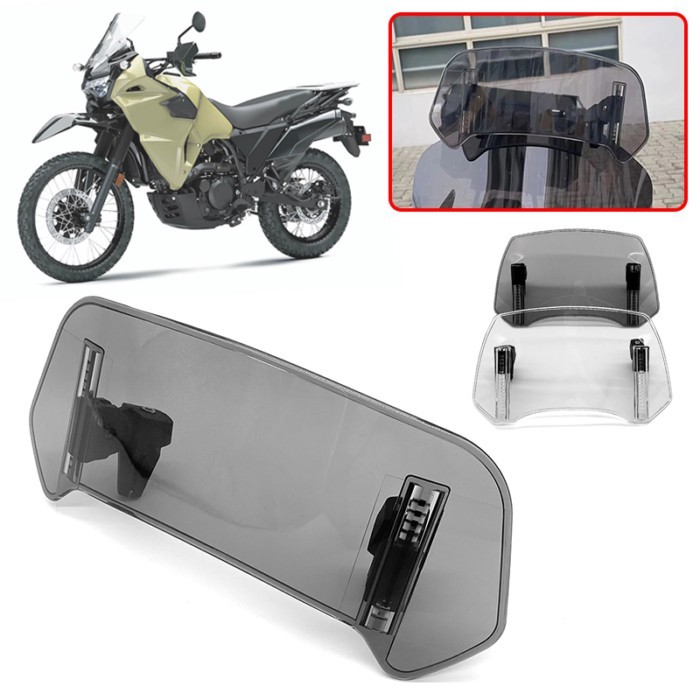 For Kawasaki KLR650 KLR-650 KLR 650 2020-2022 2023 2024 2025 Motorcycle Windshield Extension Spoile