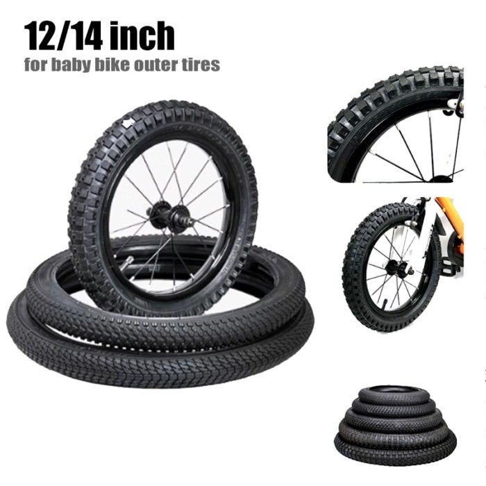 12/14 INCH Children's Bicycle 12x2.125 12x1.75 12X2.40 14x2.125 14x1.75 14x2.40 outer Tube Scooter