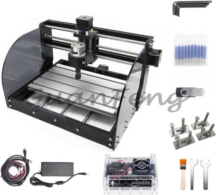 CNC 3018 Pro Max 3 Axis Desktop DIY Mini Wood Router Kit Engraver Woodworking PCB PVC Milling Engra