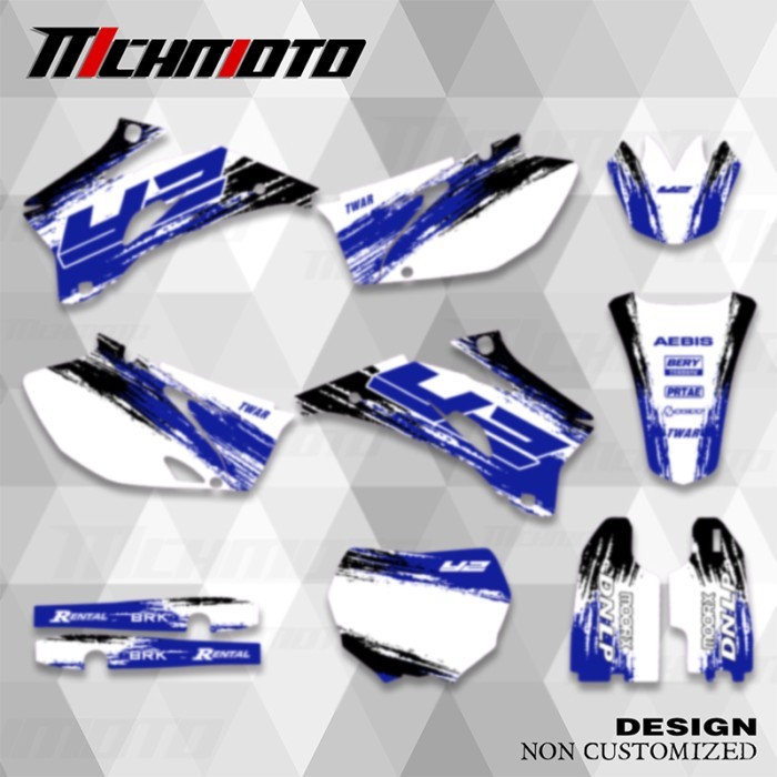 MCHMFG Motorcycle Decals Stickers Backgrounds Graphics Kits For YAMAHA YZF250 YZ250F YZF450 YZ450F