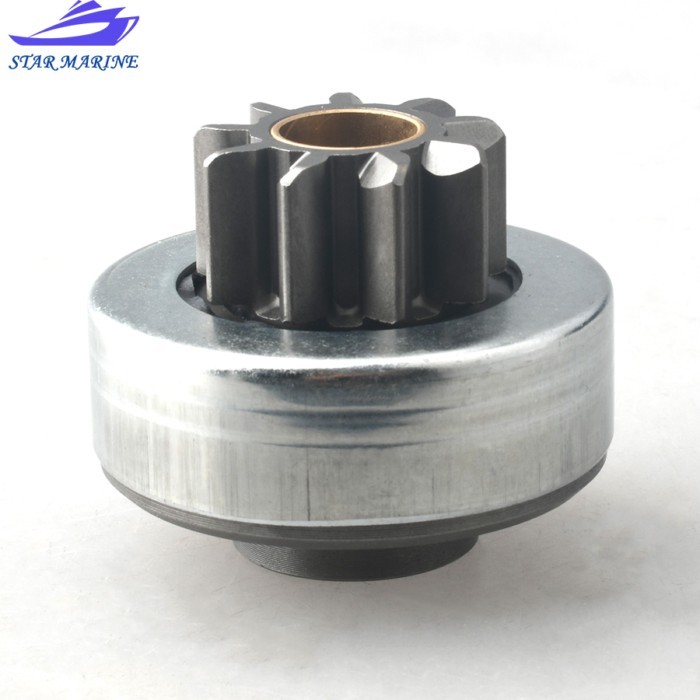 6N7-81807 Boat Motor Starter Drive Pinion Gear for Yamaha Outboard Motor 150HP 200HP 6N7-81807-00 6