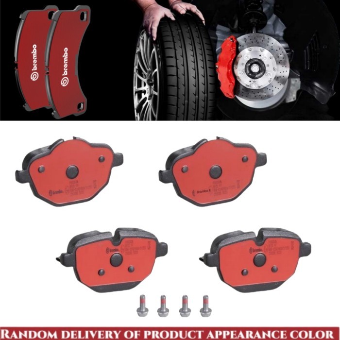 Brembo P06064N Premium Ceramic Rear Disc Brake Pad Set Fit For BMW/BMW (BRILLIANCE) OE# 34216796741