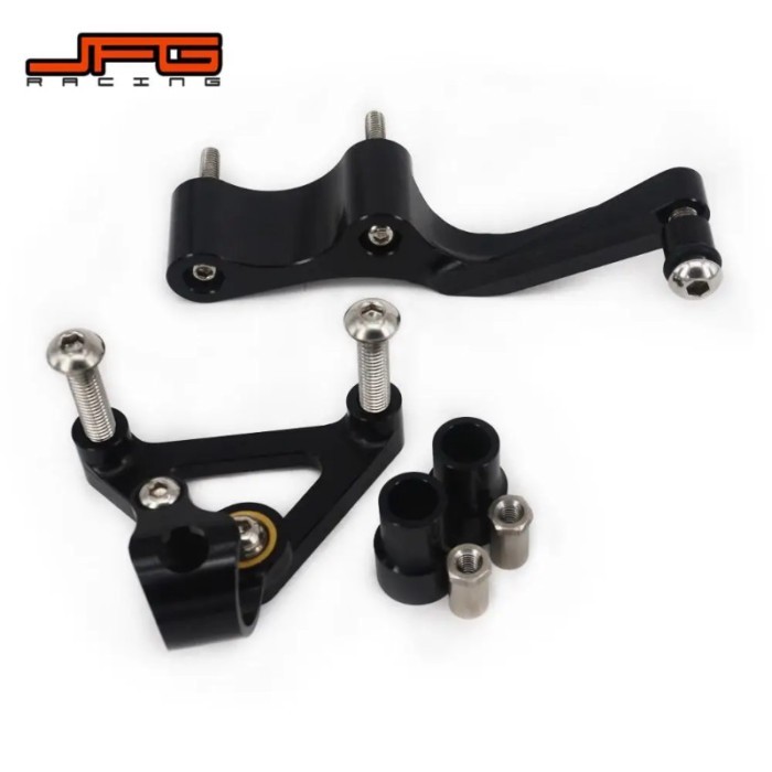 Motorcycle Accessories CNC 6061-T6 Aluminum Steering Damper Stabilizer & Bracket For DUCATI 696 796