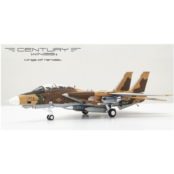 Century Wings 1:72 F-14A TOMCAT US NAVY Douni机合金模型 TOPGUN