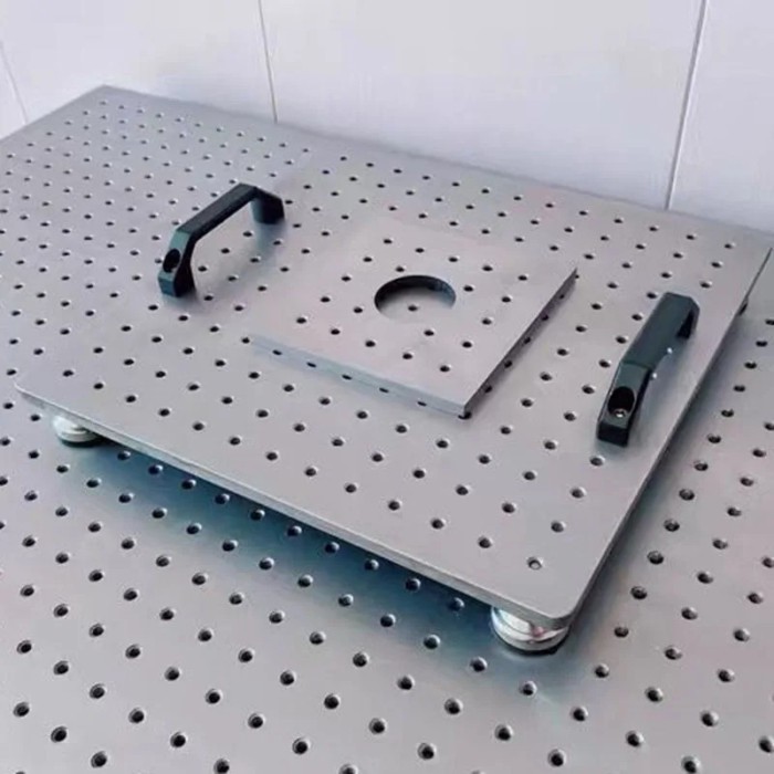 Optical 300x300x8MM stainless steel optical experiment board high magnetic permeability workbench b