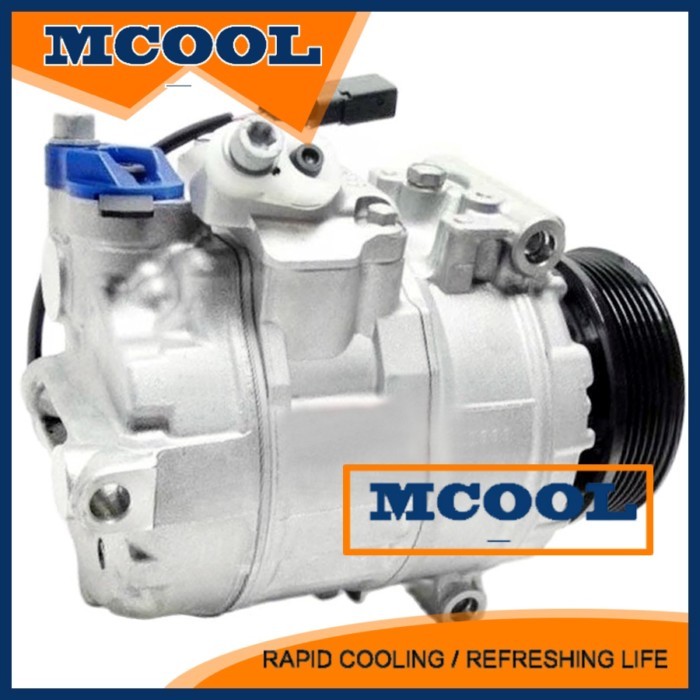New 7SEU17C AC Compressor For VW Volkswagen AMAROK T5 MULTIVAN V TRANSPORTER CARAVELLE Bus 2.0 7E08