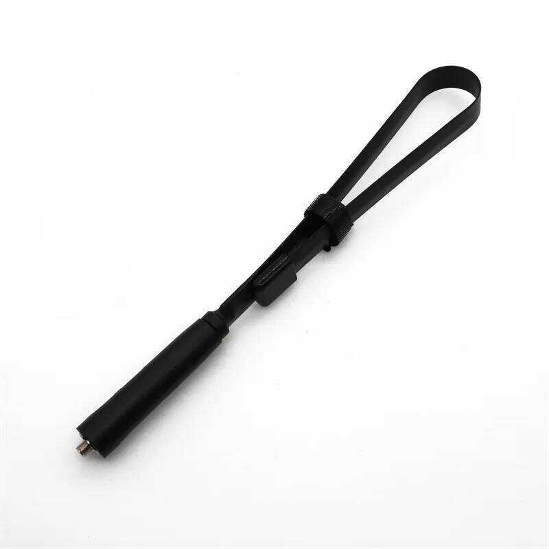 ▥ 150/440Mhz Foldable Antenna Walkie Talkie Outdoor Extend SMA Female VHF UHF Radio Signal Boos