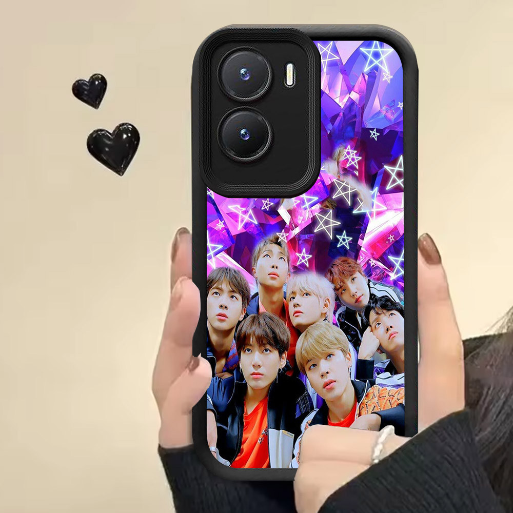 R19 K-POP Boy ปลอกซิลิโคนสําหรับ VIVO V19 Neo T1 V17 Y75 Y55 5G