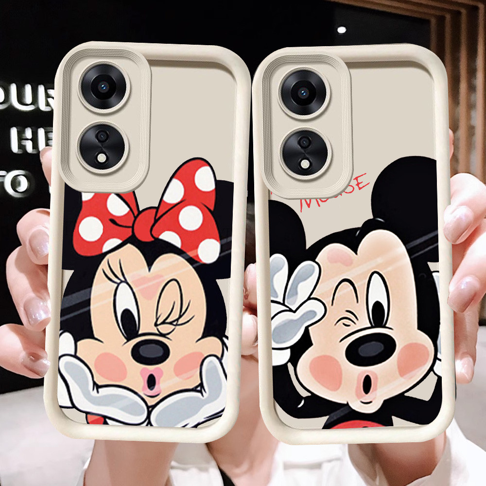 N-6 Mickey Soft Casing สําหรับ OPPO A18 A38 A58 A60