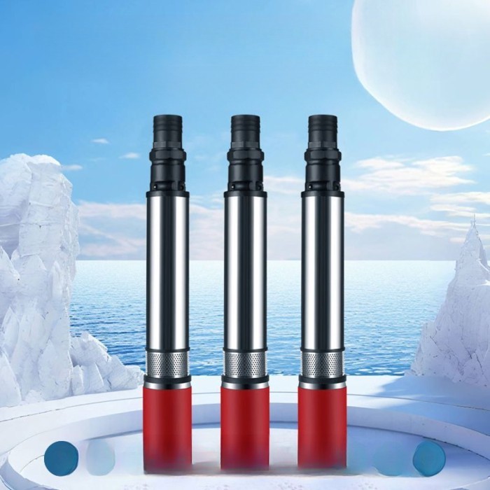 DC Deep Well Submersible Pump ในครัวเรือน Well Water Battery รถยนต์ไฟฟ้า 12v48v72v แรงดันไฟฟ้า High 