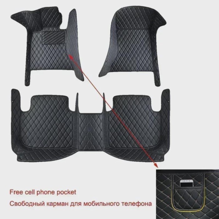 Customized Car Floor Mats for Audi A3 8PA Hatchback 2008-2013 8V7 8VE 8VA 8VS  Interior Details Acc