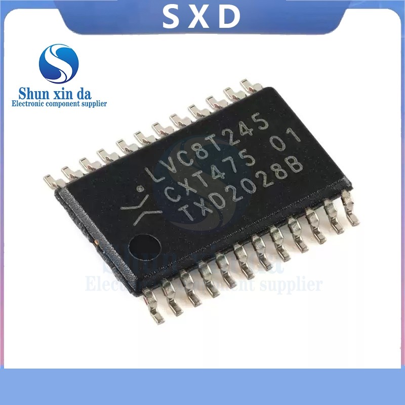 5PCS 74LVC8T245PW SN74LVC8T245PWR LVC8T245 NH245 TSSOP-24 8bit Dual Supply Translating Transceiver 3