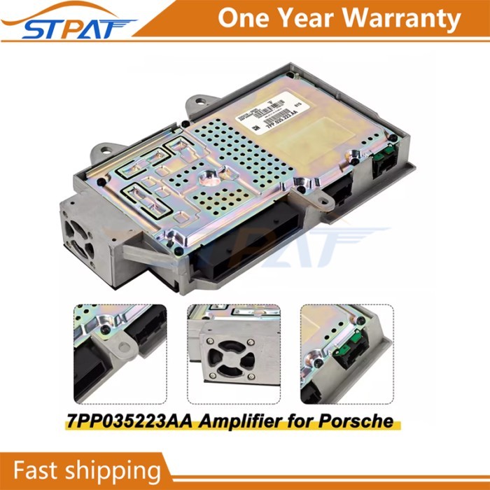 7PP035223AA 7PP035223P Car Audio Power Amplifier Equalizer For Porsche 911 997 991 2009-2016 Cayenn