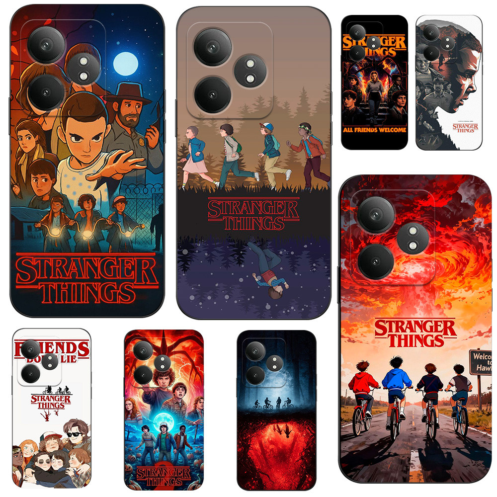 สําหรับRealme GT NEO 6SE GT6T GT6 กรณีฝาครอบโทรศัพท์ป้องกันซิลิโคนนุ่มแปลกEven Mike Wheeler Dustin L