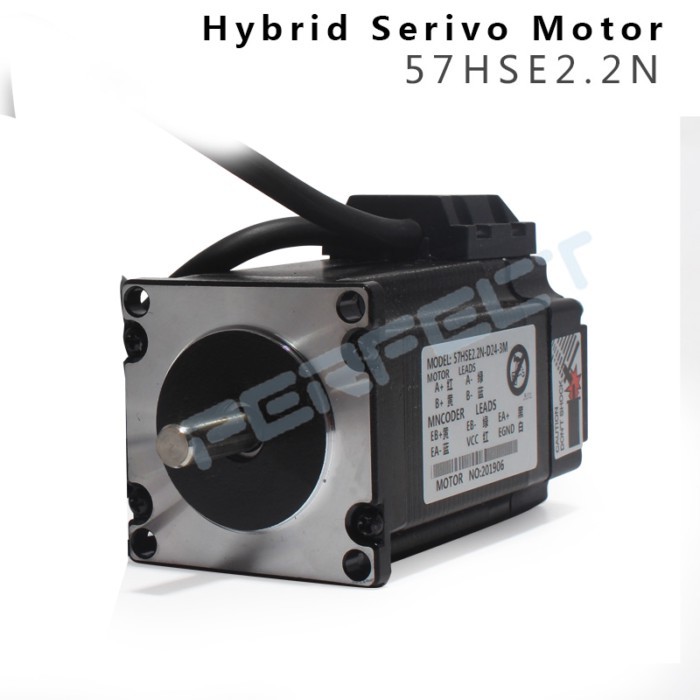 Nema 23 57HSE2N   4.0A 2 Phase Hybird CNC Closed Loop Stepper Motor Easy Servo Motor Step-servo wit