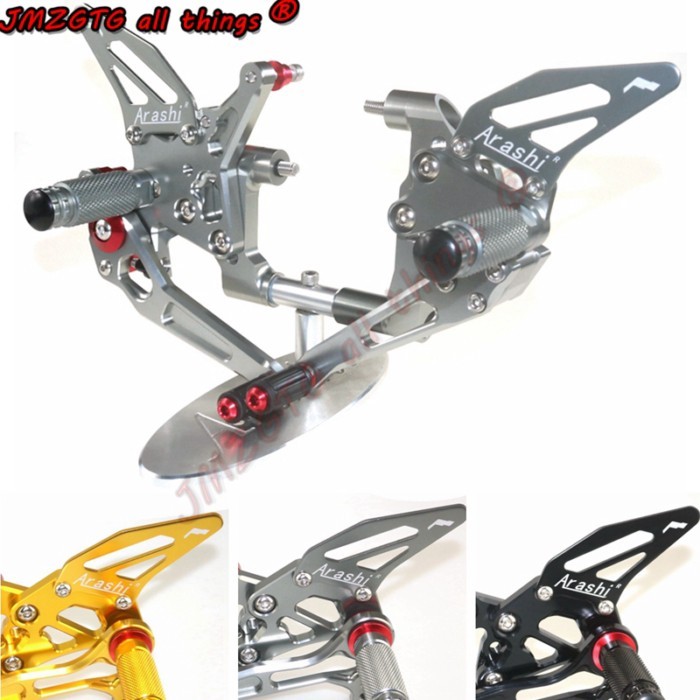 Motorcycle CNC Adjustable Rear Set Foot Rest For DUCATI Panigale 1199 1199S 1199R 899 1299 PANIGALE