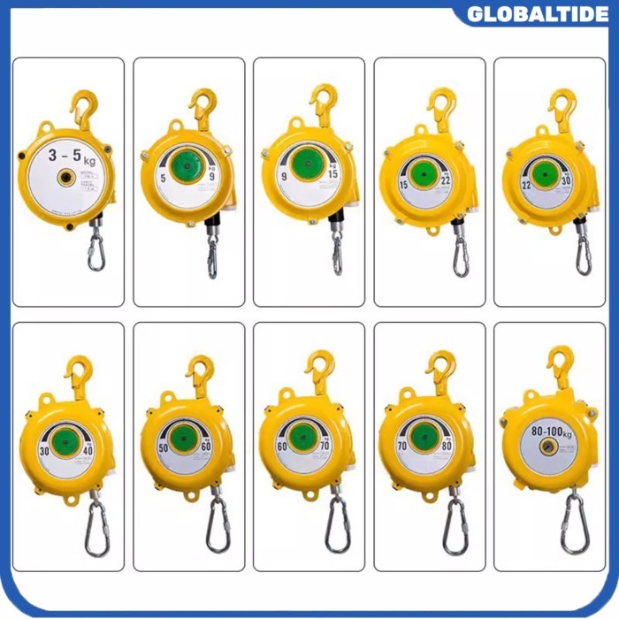 Spring Balancer Retractable Tool Holder Holding Equipment Balancer for Construction Site, Factory,