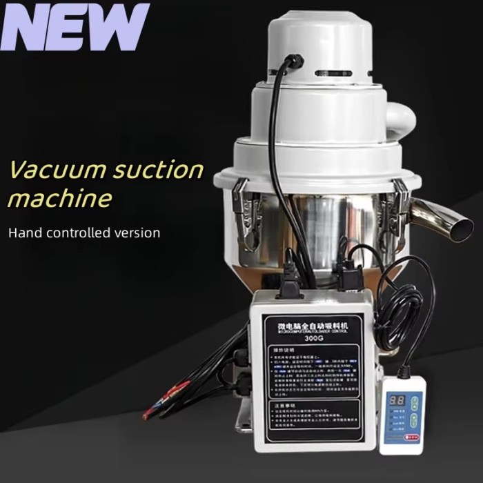 300G (wire controlled version) vacuum suction machine fully automatic small feeder particle raw mat